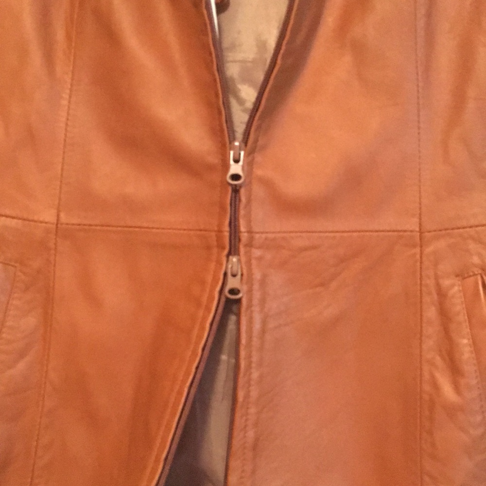 Leather coat from Italy - Picture 2 of 7